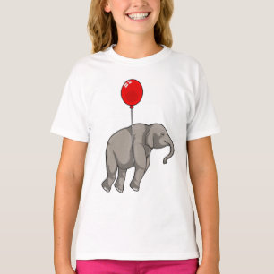 Elephant with Balloon T-Shirt