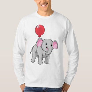 Elephant with Balloon T-Shirt