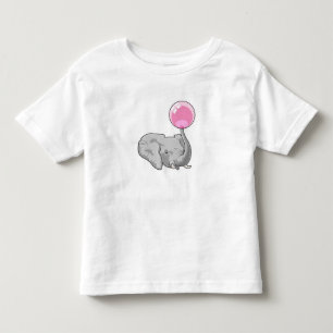 Elephant with Balloon Toddler T-Shirt