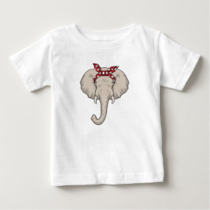 Elephant with Bandana Baby T-Shirt