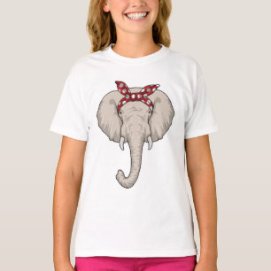 Elephant with Bandana T-Shirt