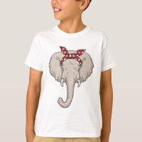 Elephant with Bandana