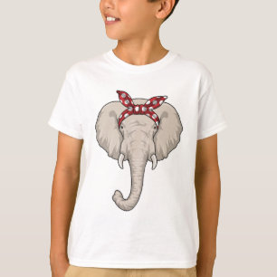 Elephant with Bandana T-Shirt