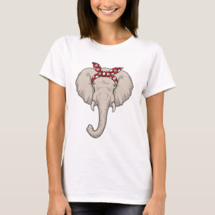 Elephant with Bandana T-Shirt