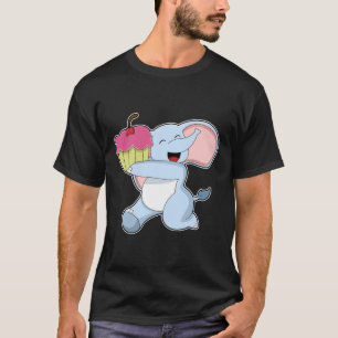 Elephant with Cake T-Shirt