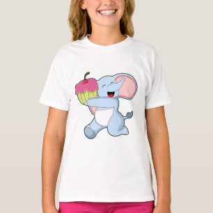 Elephant with Cake T-Shirt