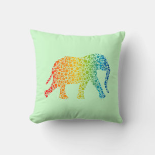 Elephant with Dots Cushion