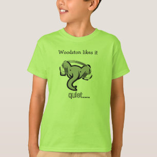 elephant with headphones T-Shirt