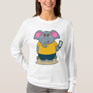 Elephant with Mobile T-Shirt