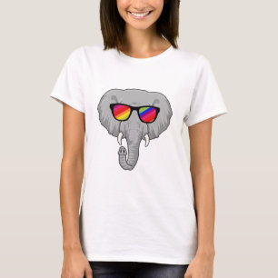 Elephant with Sunglasses T-Shirt