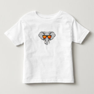 Elephant with Sunglasses Toddler T-Shirt