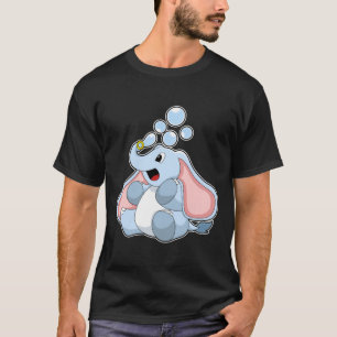 Elephant with Water bubbles T-Shirt