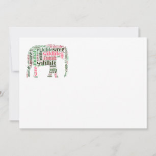 Elephant words cloud