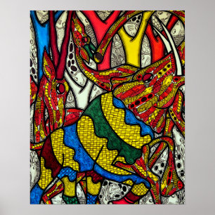 Elephant world poster