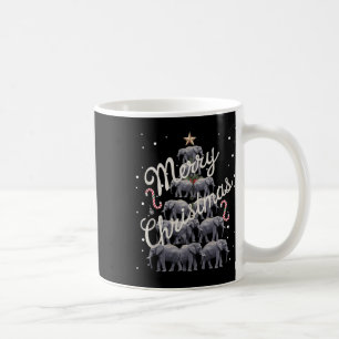 Elephant Xmas Tree Elephant Christmas Tree Marry C Coffee Mug