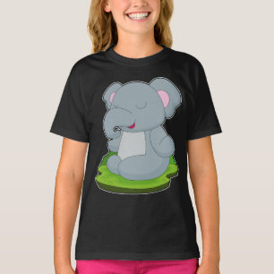Elephant Yoga Fitness Meditation T-Shirt