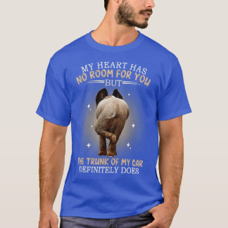 Elephant You Smell Like Drama And A Headache Pleas T-Shirt
