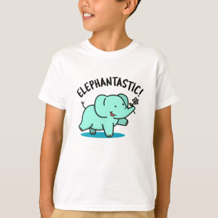 Elephantastic Funny Elephant Pun T-Shirt