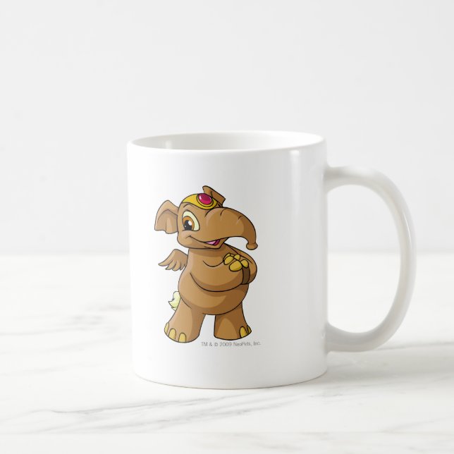 Elephante Brown Coffee Mug (Right)