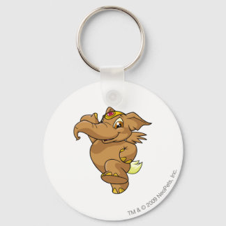 Elephante Brown Key Ring
