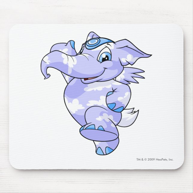 Elephante Cloud Mouse Mat (Front)