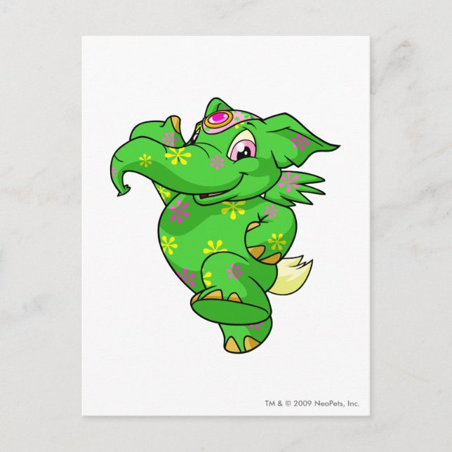 Elephante Disco Postcard (Front)