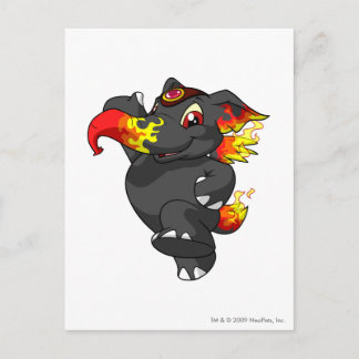 Elephante Fire Postcard