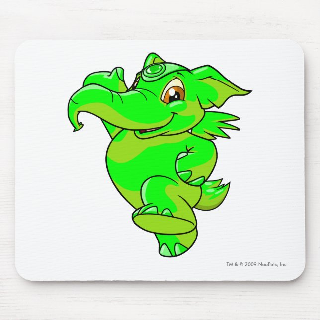 Elephante Glowing Mouse Mat (Front)