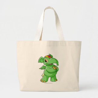 Elephante Green Large Tote Bag