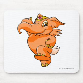 Elephante Orange Mouse Mat