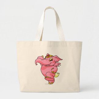 Elephante Pink Large Tote Bag