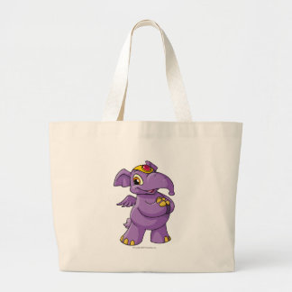 Elephante Purple Large Tote Bag