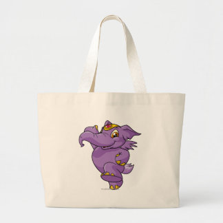 Elephante Purple Large Tote Bag