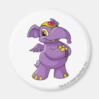 Elephante Purple Magnet