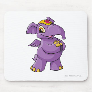 Elephante Purple Mouse Mat
