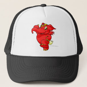 Elephante Red Trucker Hat
