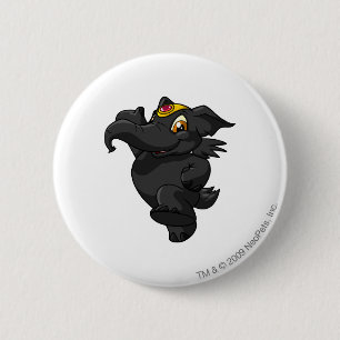 Elephante Shadow 6 Cm Round Badge