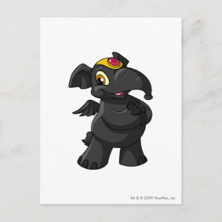 Elephante Shadow Postcard