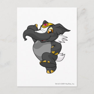 Elephante Skunk Postcard