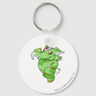 Elephante Speckled Key Ring