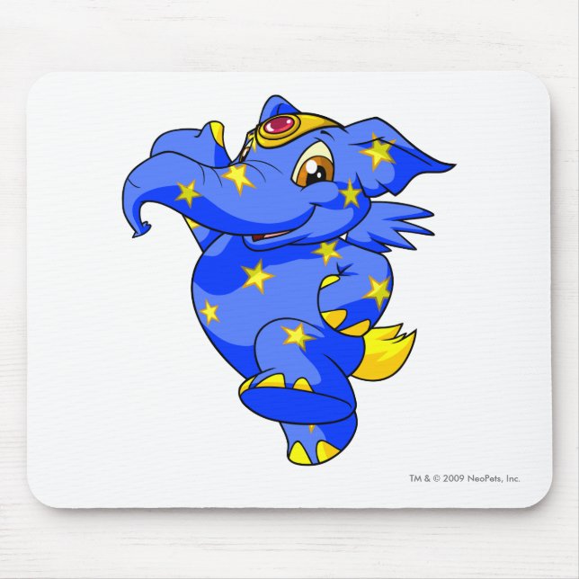 Elephante Starry Mouse Mat (Front)