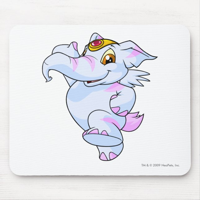 Elephante Striped Mouse Mat (Front)