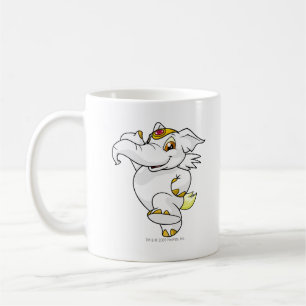 Elephante White Coffee Mug