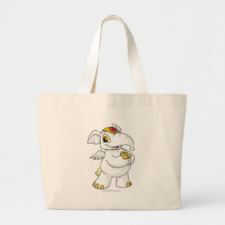 Elephante White Large Tote Bag