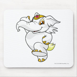 Elephante White Mouse Mat