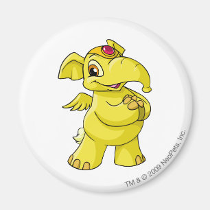Elephante Yellow Magnet