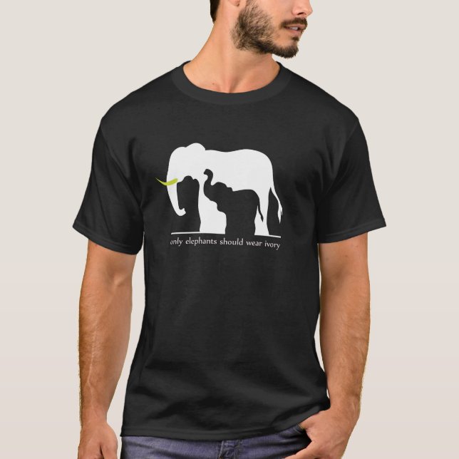 Elephants and Ivory T-Shirt (Front)