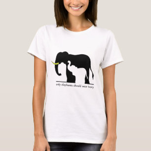 Elephants and Ivory (white) T-Shirt