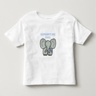 Elephants Are Cool Toddler T-Shirt
