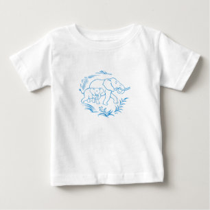 Elephants  baby T-Shirt